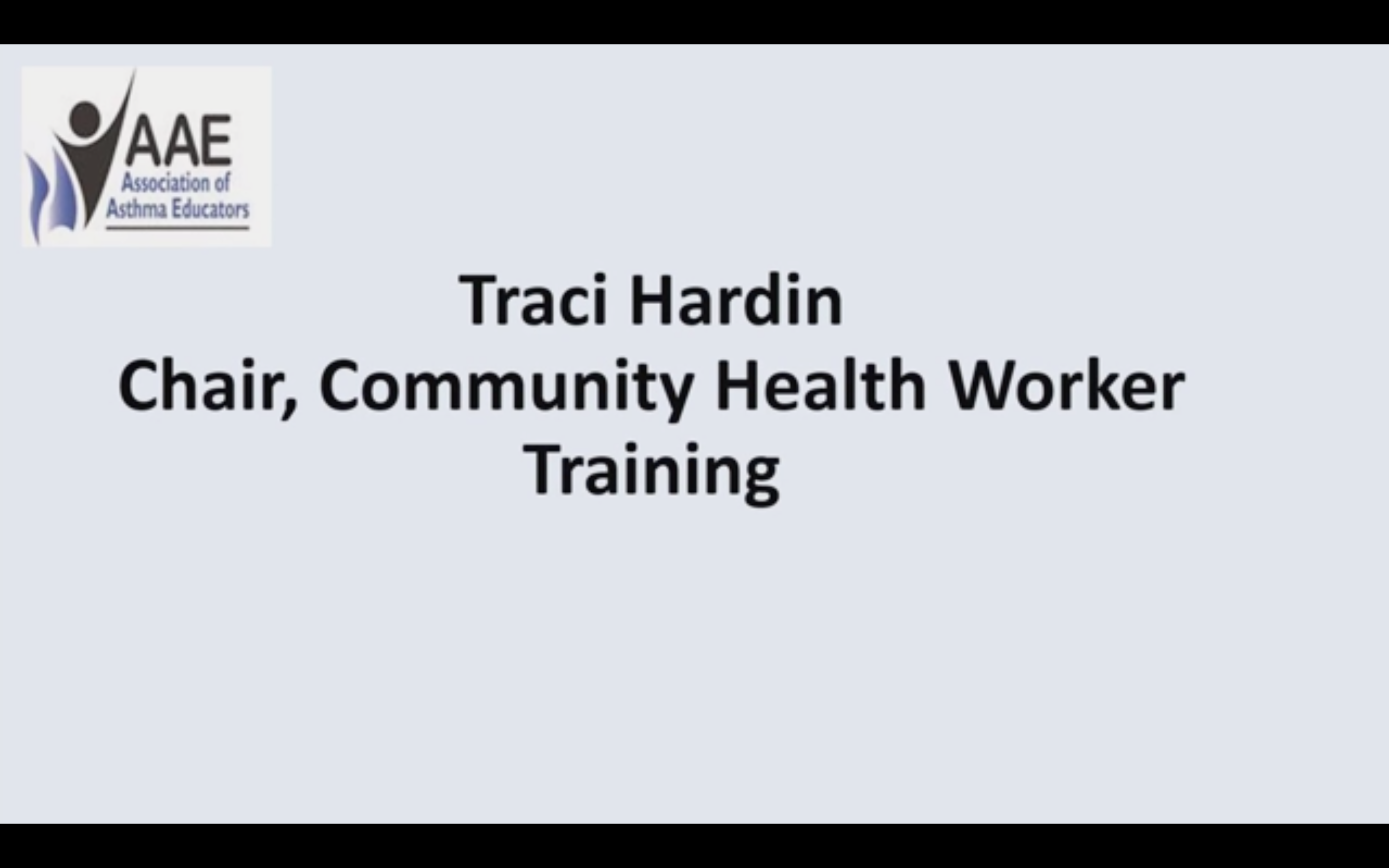 Social Determinants of Asthma (or, They Let Me In To This Conference) (CE CRCE)