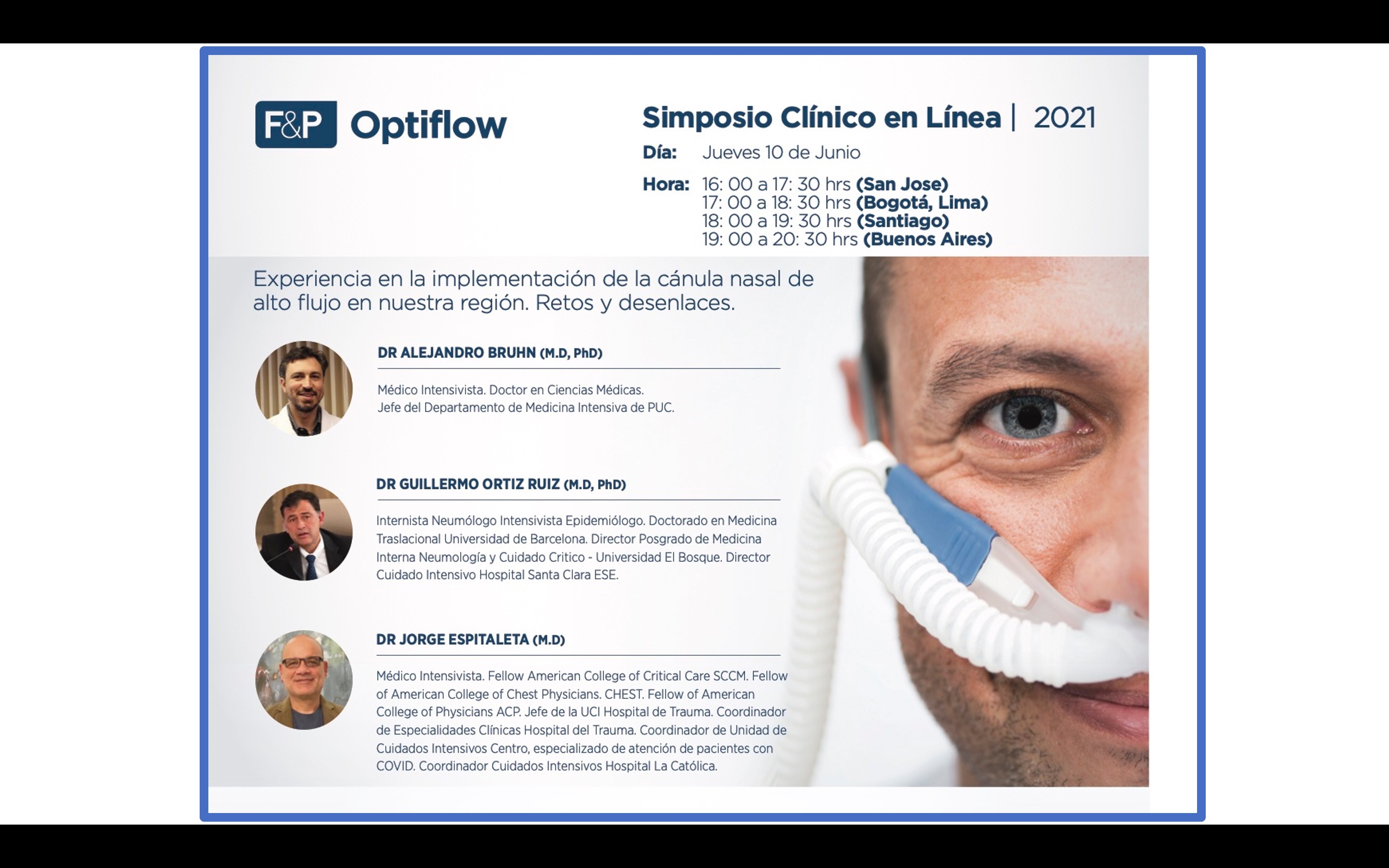 Experiencia en la implementación de la cánula nasal de alto flujo en nuestra región. Retos y desenlaces