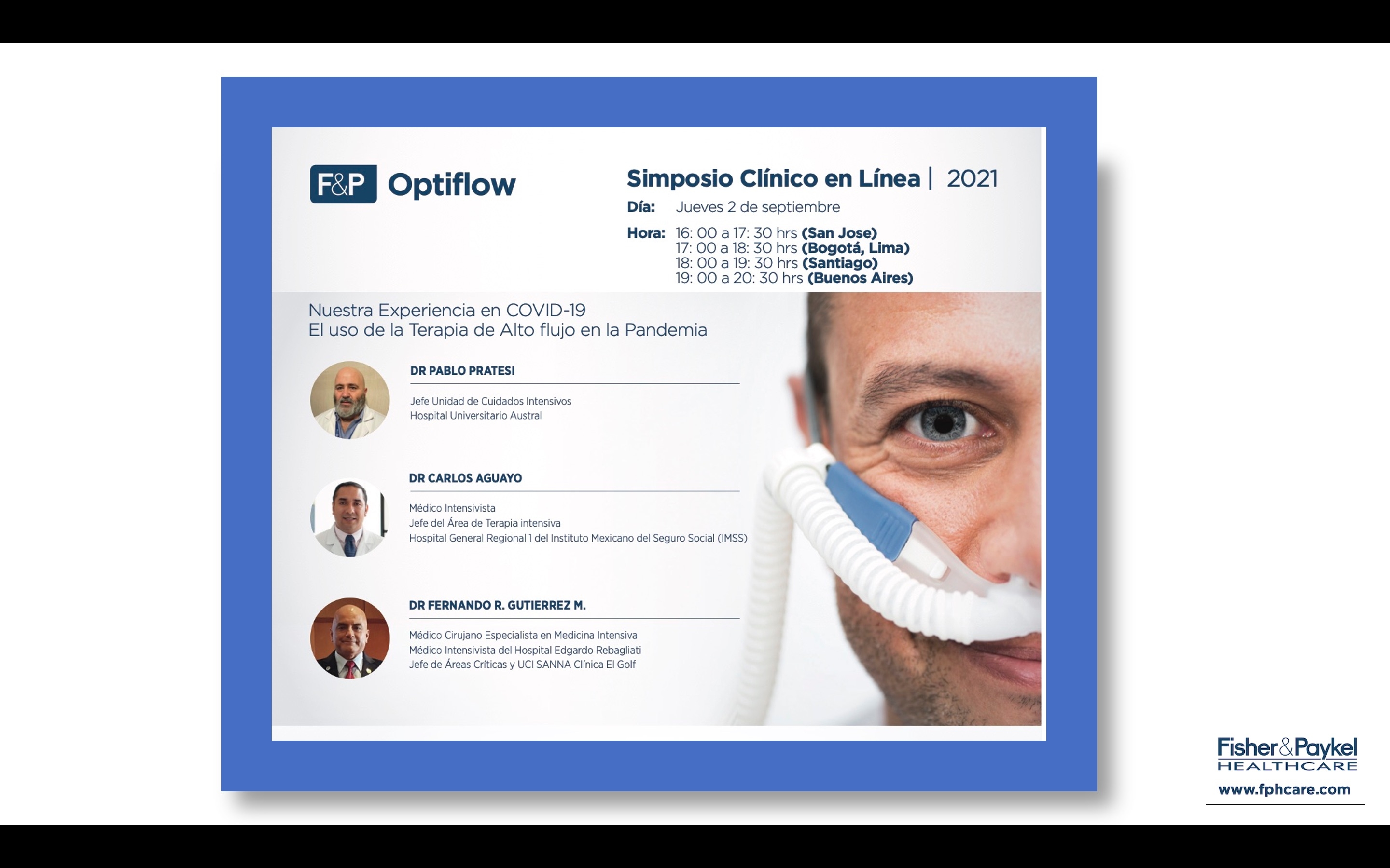 Nuestra Experiencia en COVID-19 - El uso de la Terapia en la Pandemia.