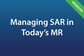 Managing SAR in Today's MR Webinar Jan. 10th 12:00 CST