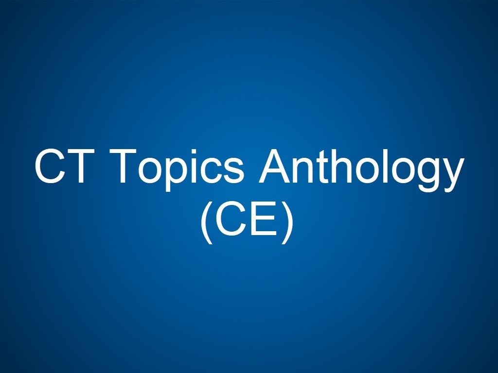 CT Topics Anthology